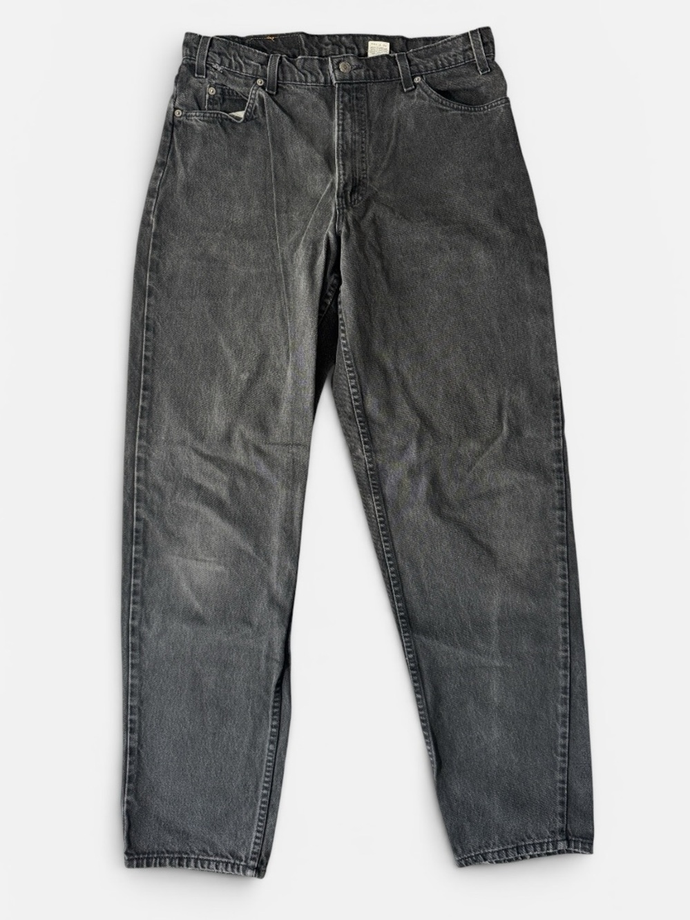 Levi’s mens 36x34 orange tab black 560 loose fit taper vintage denim jeans EUC